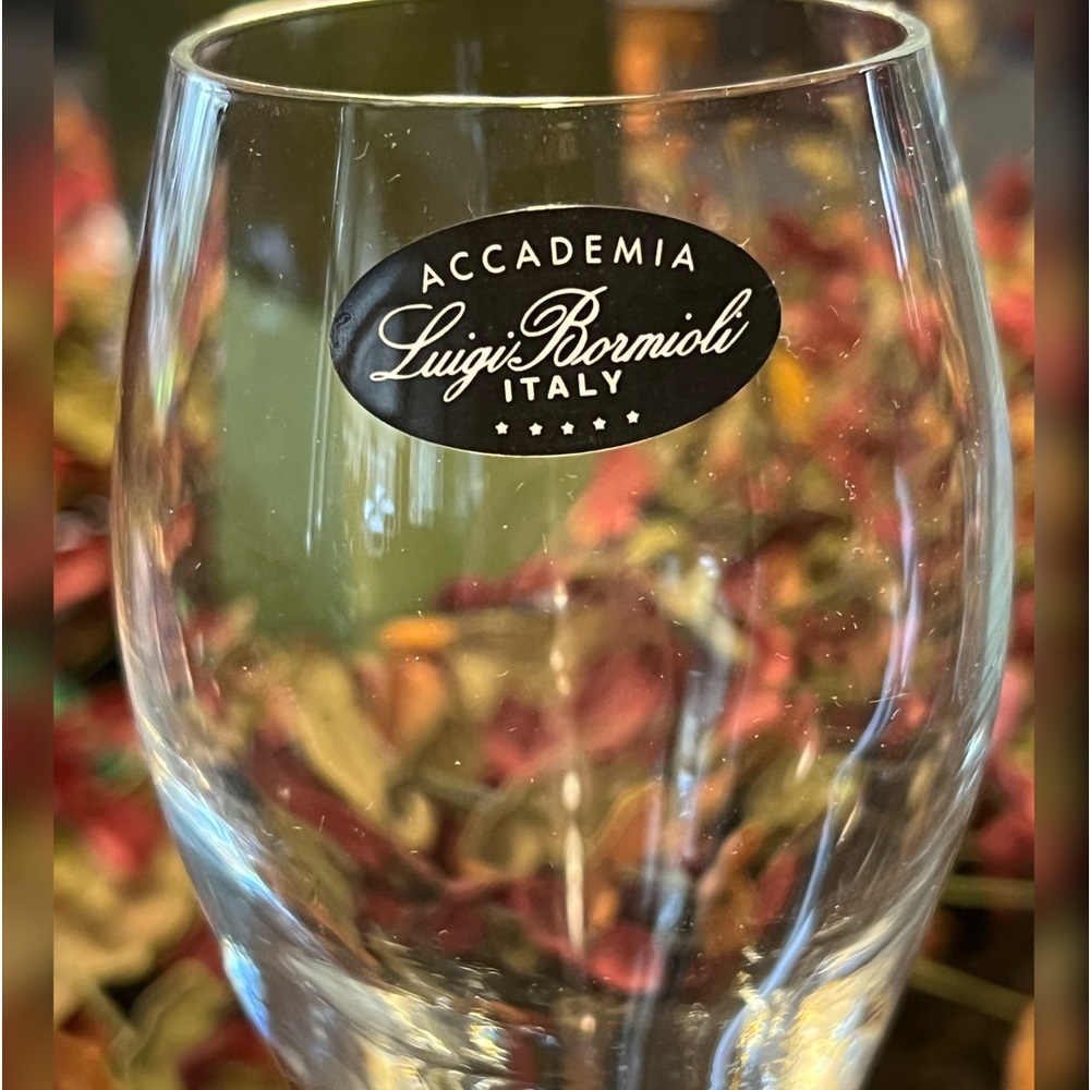 Luigi Bormioli-NWT-Set of ‘Accademia’ Crystal Italian Champagne Glasses-RARE! - Picture 2 of 6